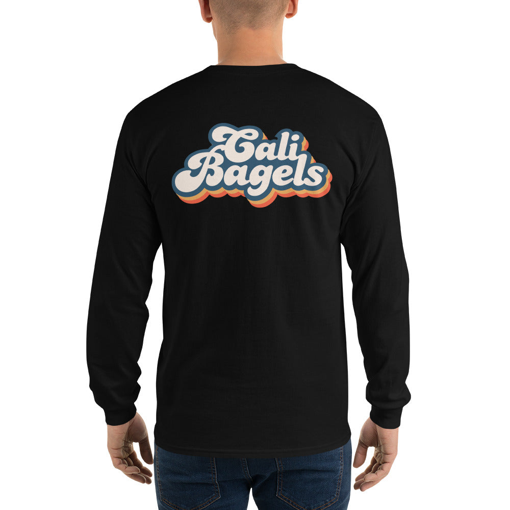 CaliBagels Men’s Cotton Long Sleeve Shirt