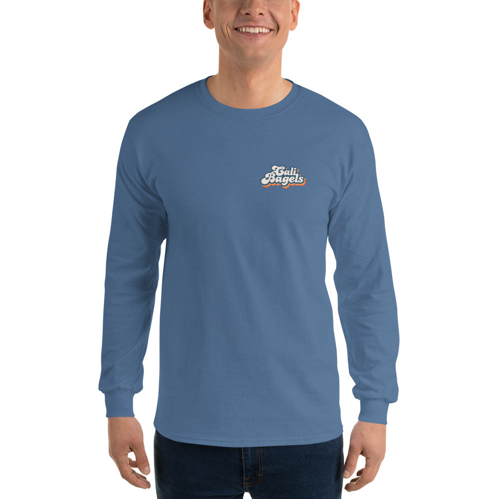 CaliBagels Men’s Cotton Long Sleeve Shirt