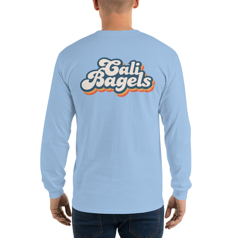 CaliBagels Men’s Cotton Long Sleeve Shirt