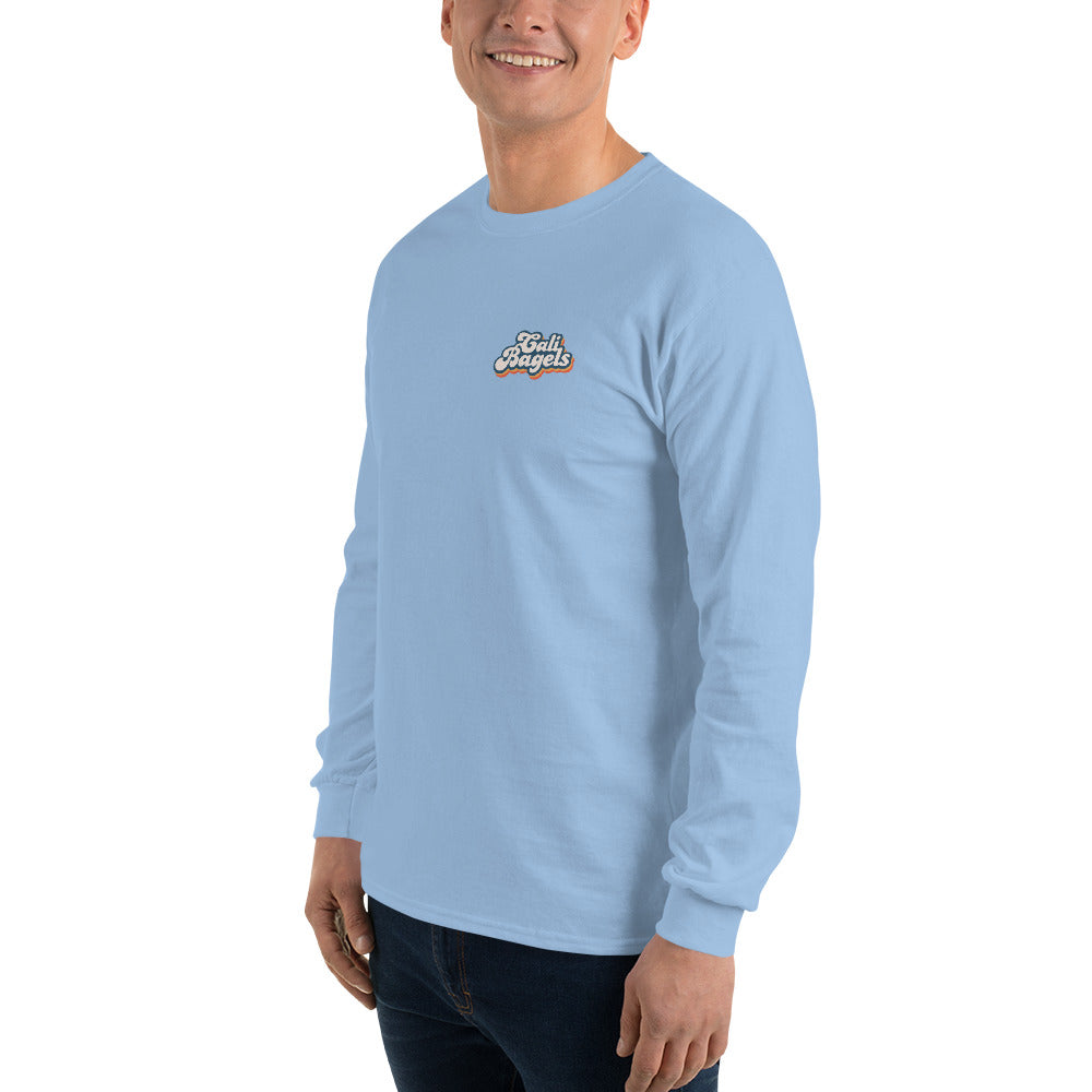 CaliBagels Men’s Cotton Long Sleeve Shirt