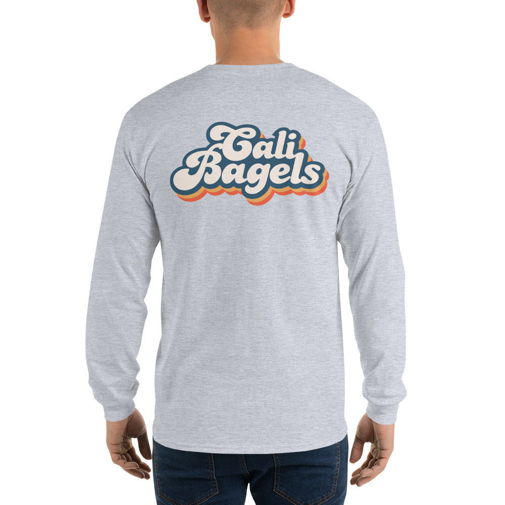 CaliBagels Men’s Cotton Long Sleeve Shirt