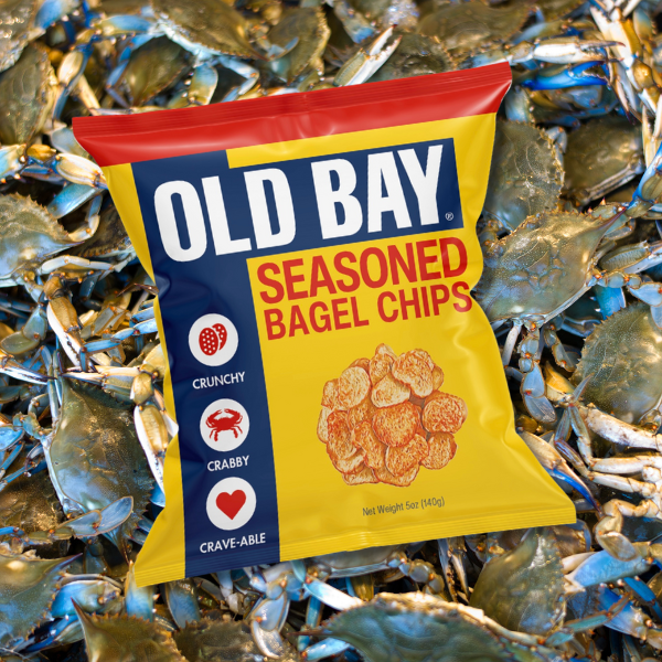 OLD BAY® Seasoned Bagel Chips, 12 Pack, 5oz Bags