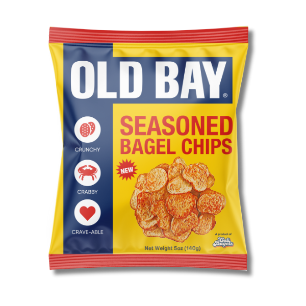 OLD BAY® Seasoned Bagel Chips, 4 pack, 5oz Bags