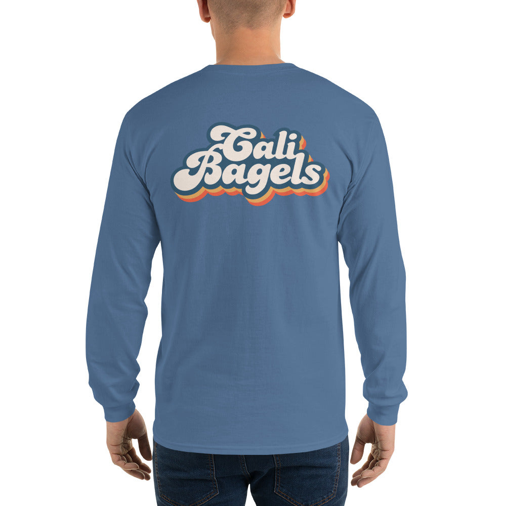 CaliBagels Men’s Cotton Long Sleeve Shirt