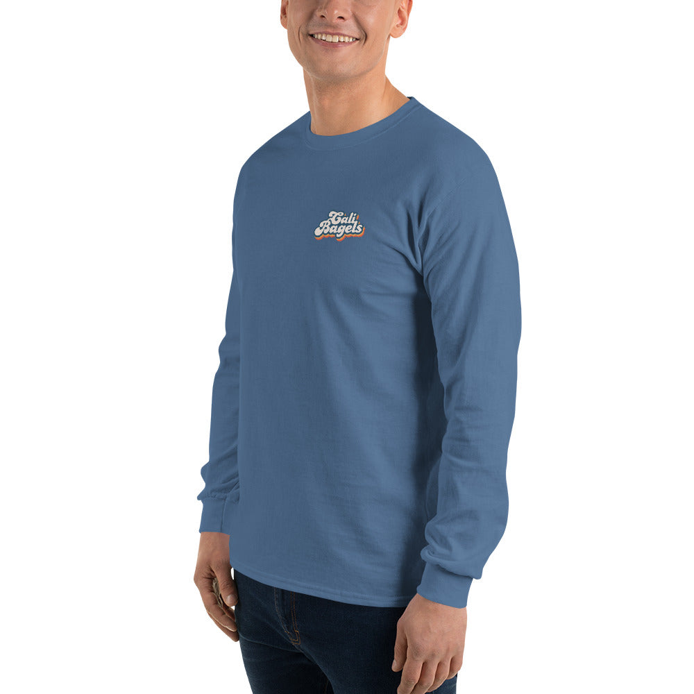 CaliBagels Men’s Cotton Long Sleeve Shirt