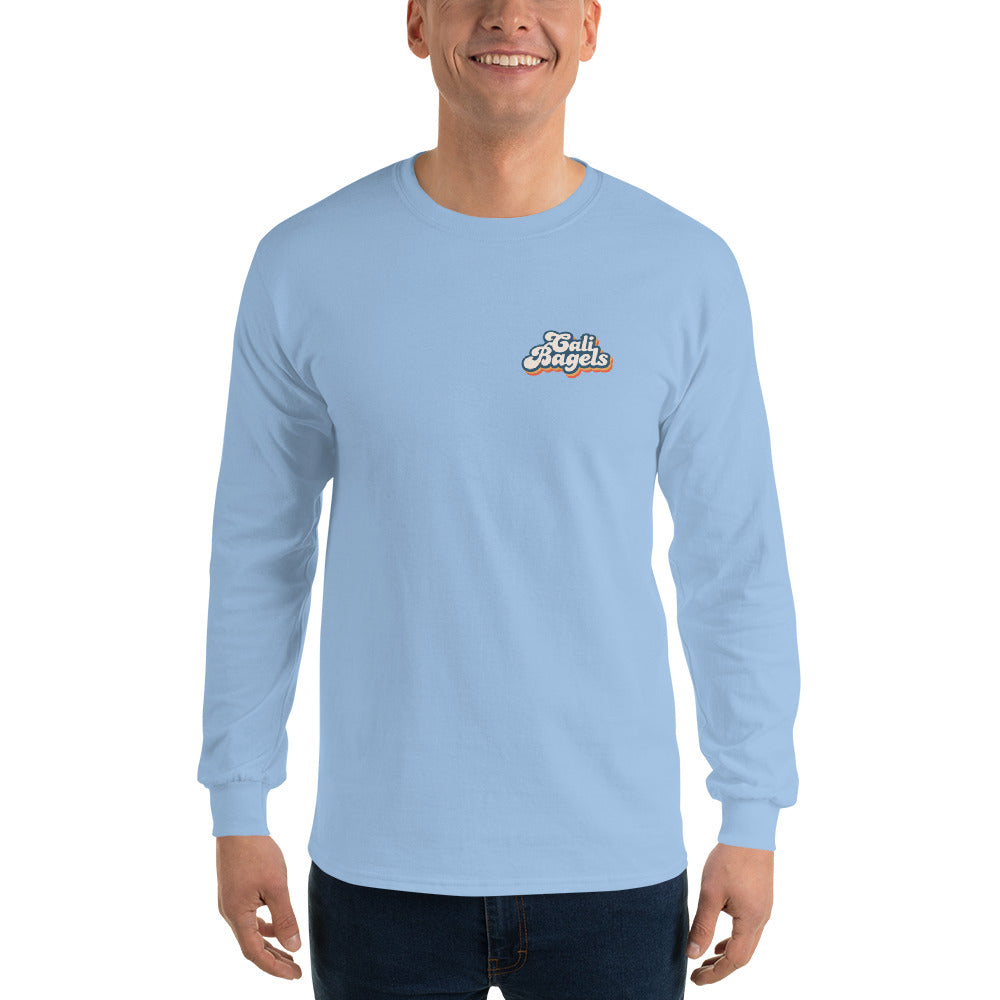 CaliBagels Men’s Cotton Long Sleeve Shirt