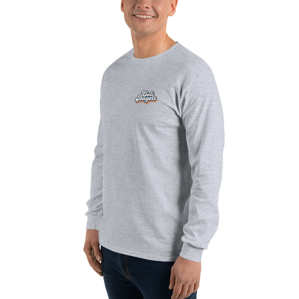 CaliBagels Men’s Cotton Long Sleeve Shirt