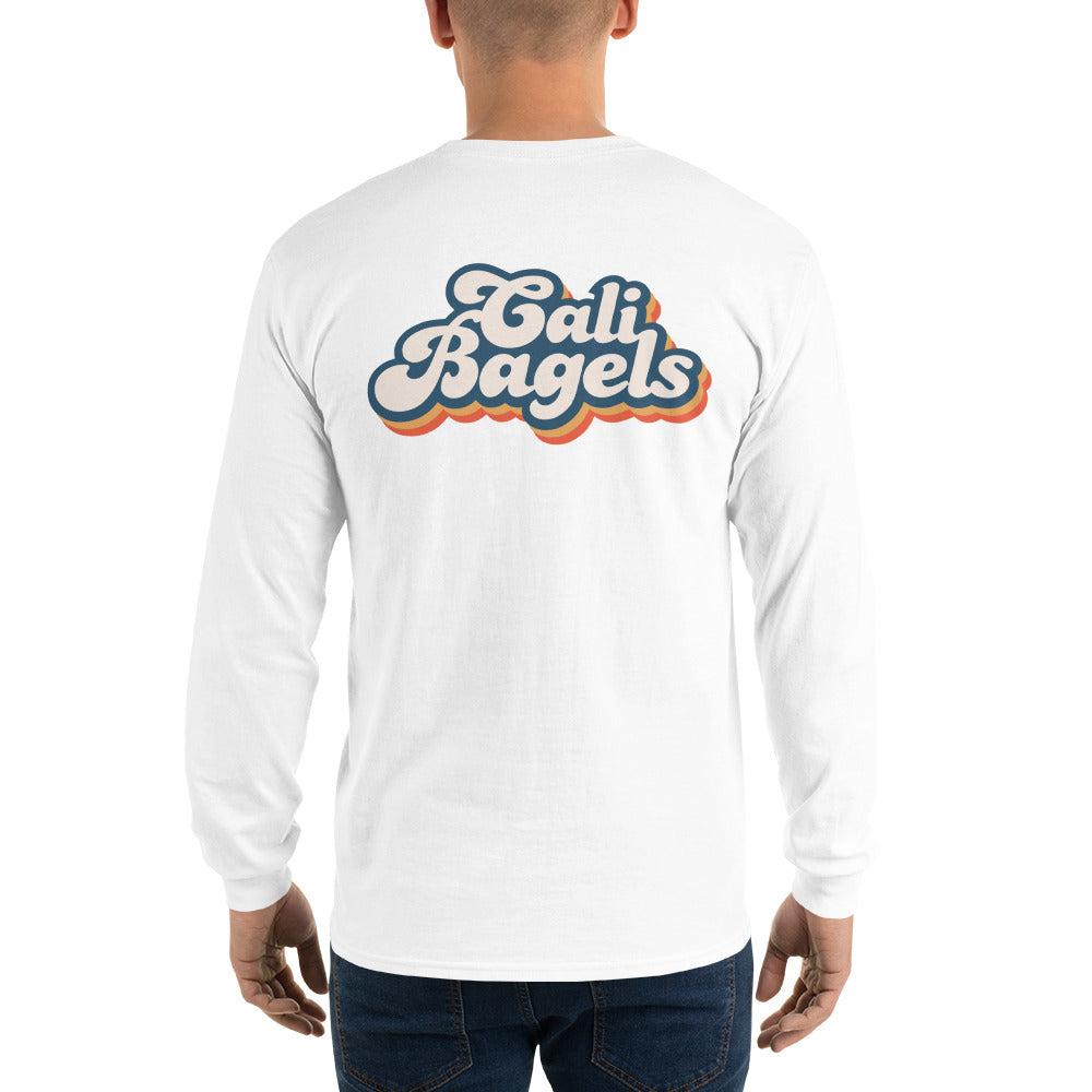 CaliBagels Men’s Cotton Long Sleeve Shirt