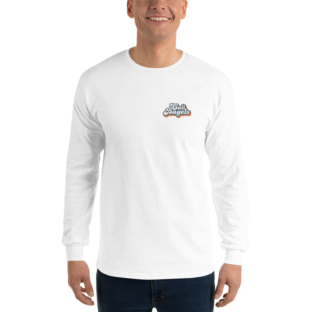 CaliBagels Men’s Cotton Long Sleeve Shirt