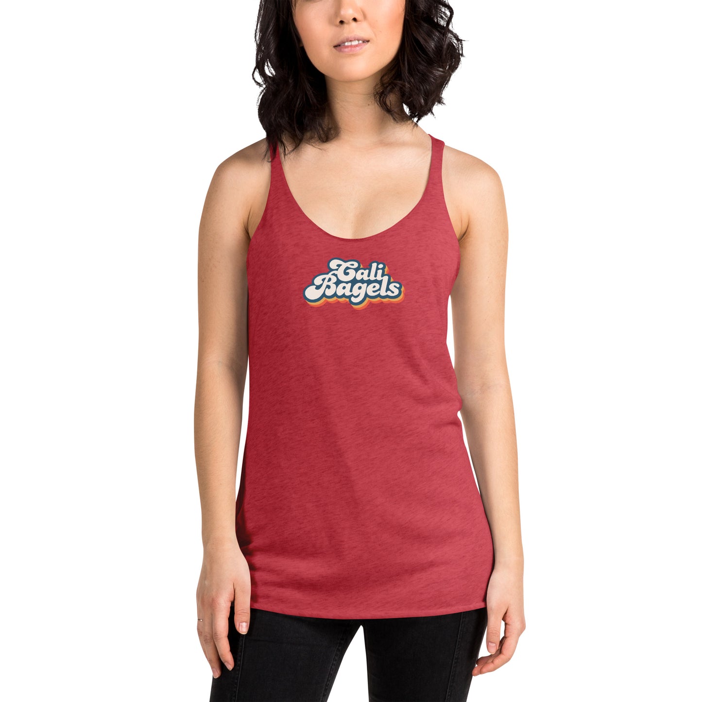 CaliBagels Women's Racerback Tank